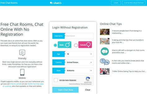 free chst rooms|Free no registration chat: Top Chatib & Chatiw Alternative.